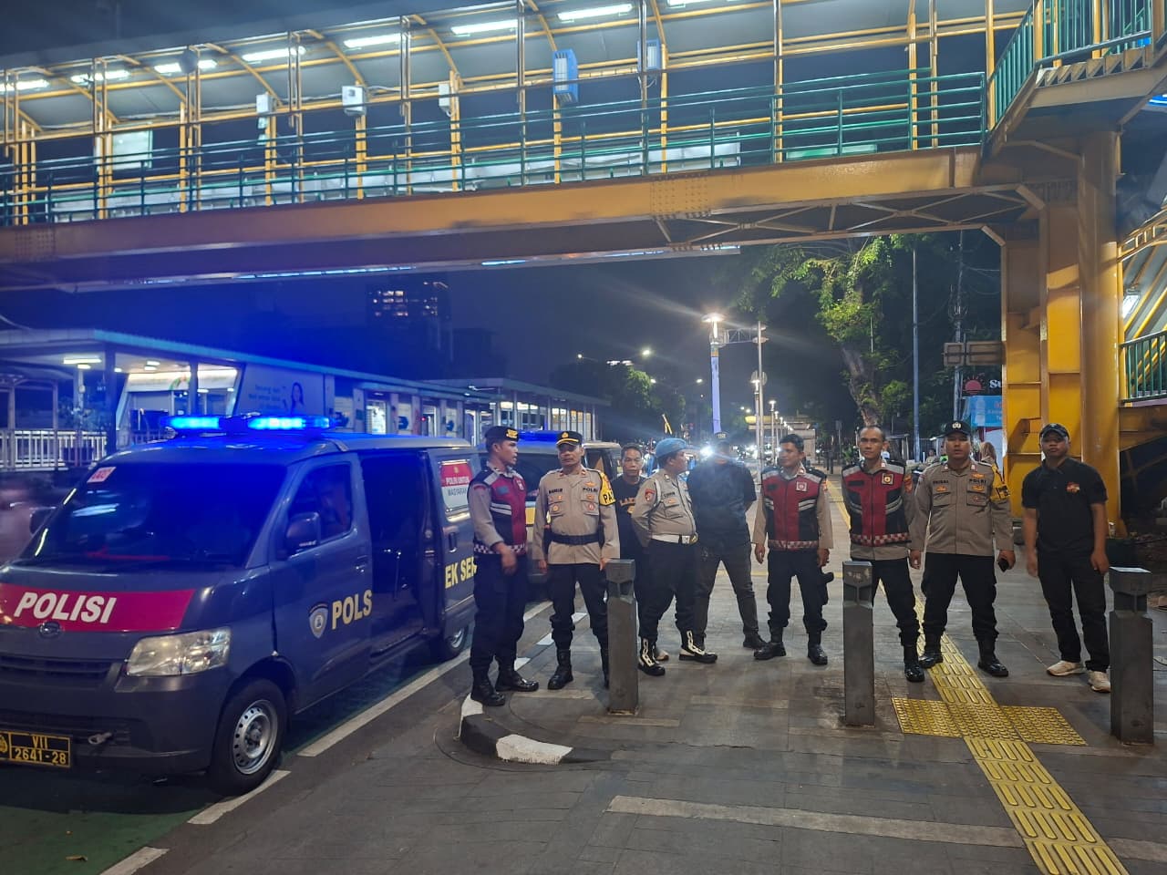 Polsek Senen Gelar Apel Operasi Cipta Kondisi dan Patroli Tiga Pilar Antisipasi Gangguan Kamtibmas