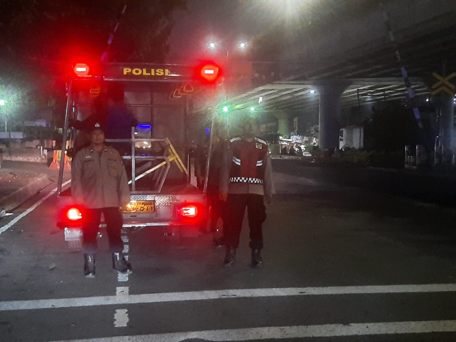 Polsek Metro Tanah Abang Gelar Patroli Operasi Cipta Kondisi, Antisipasi Gangguan Kamtibmas dan Tawuran Warga