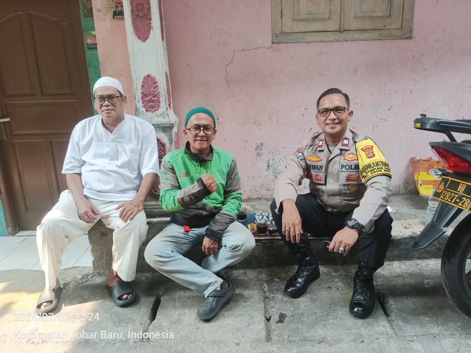 Cooling System dan DDS Kampung Rawa, Polisi Ajak Warga Perkuat Sabuk Kamtibmas dan Waspada Curanmor