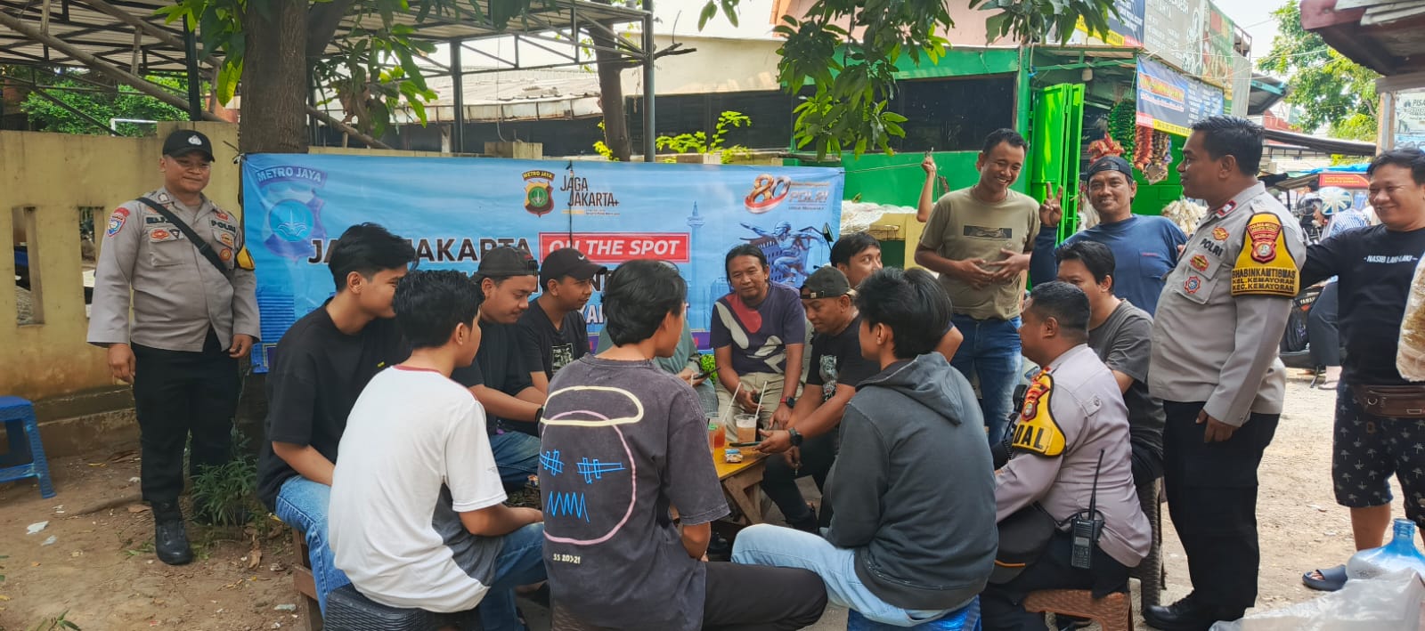 Jaga Jakarta On The Spot untuk Indonesia, Polsek Kemayoran Pererat Kedekatan dengan Warga Demi Wujudkan Kamtibmas Kondusif