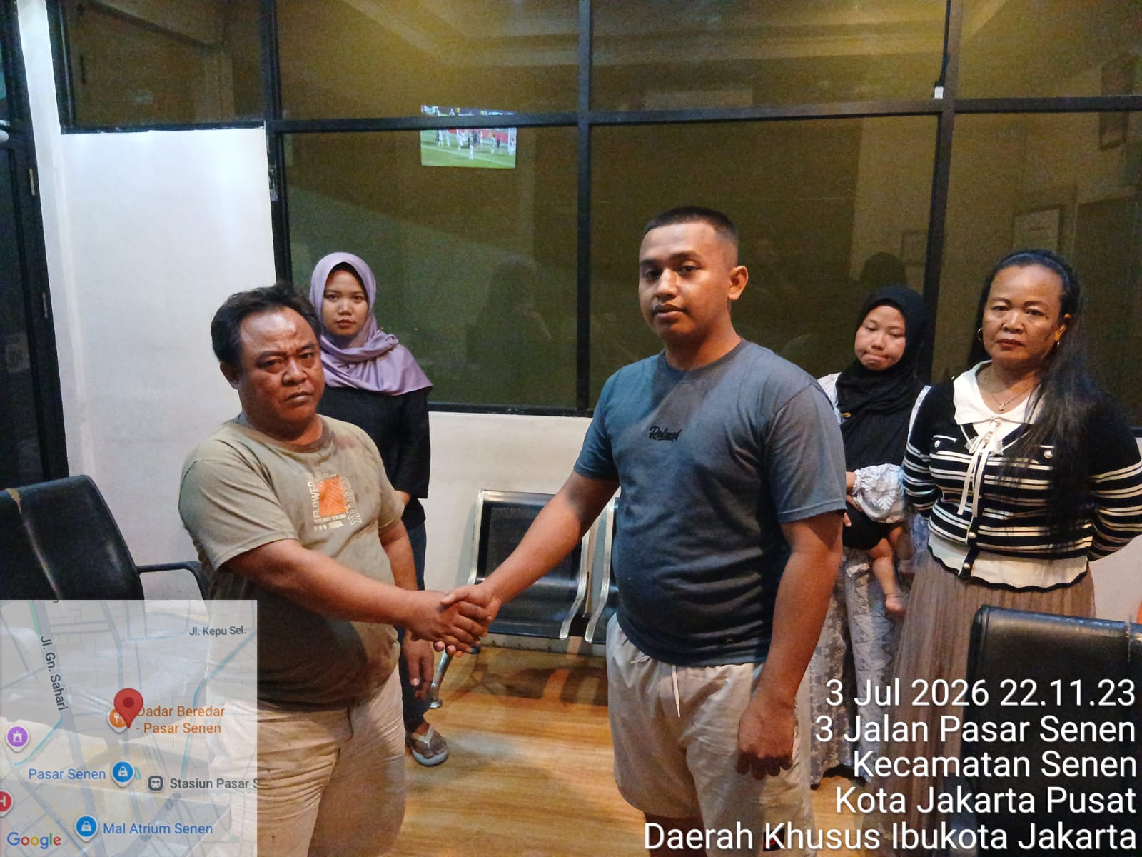 Pedagang Kopi dan Mi Ayam Terlibat Keributan di Senen, Polisi Mediasi Kedua Pihak