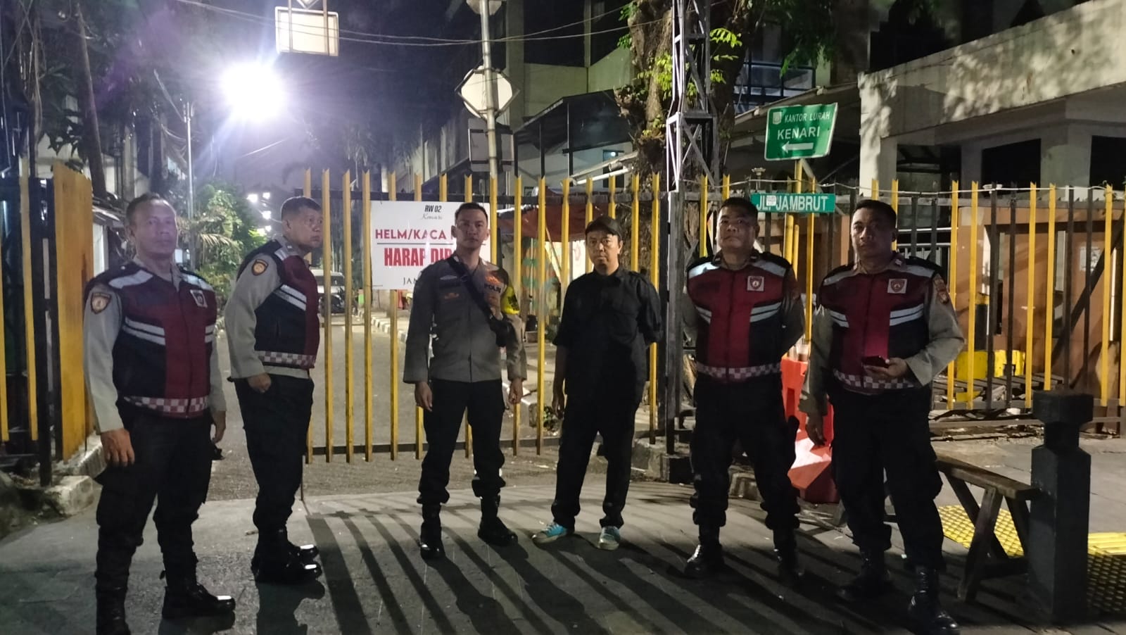 Patroli Gabungan Tiga Pilar Sisir Titik Rawan di Senen, Antisipasi Gangguan Kamtibmas