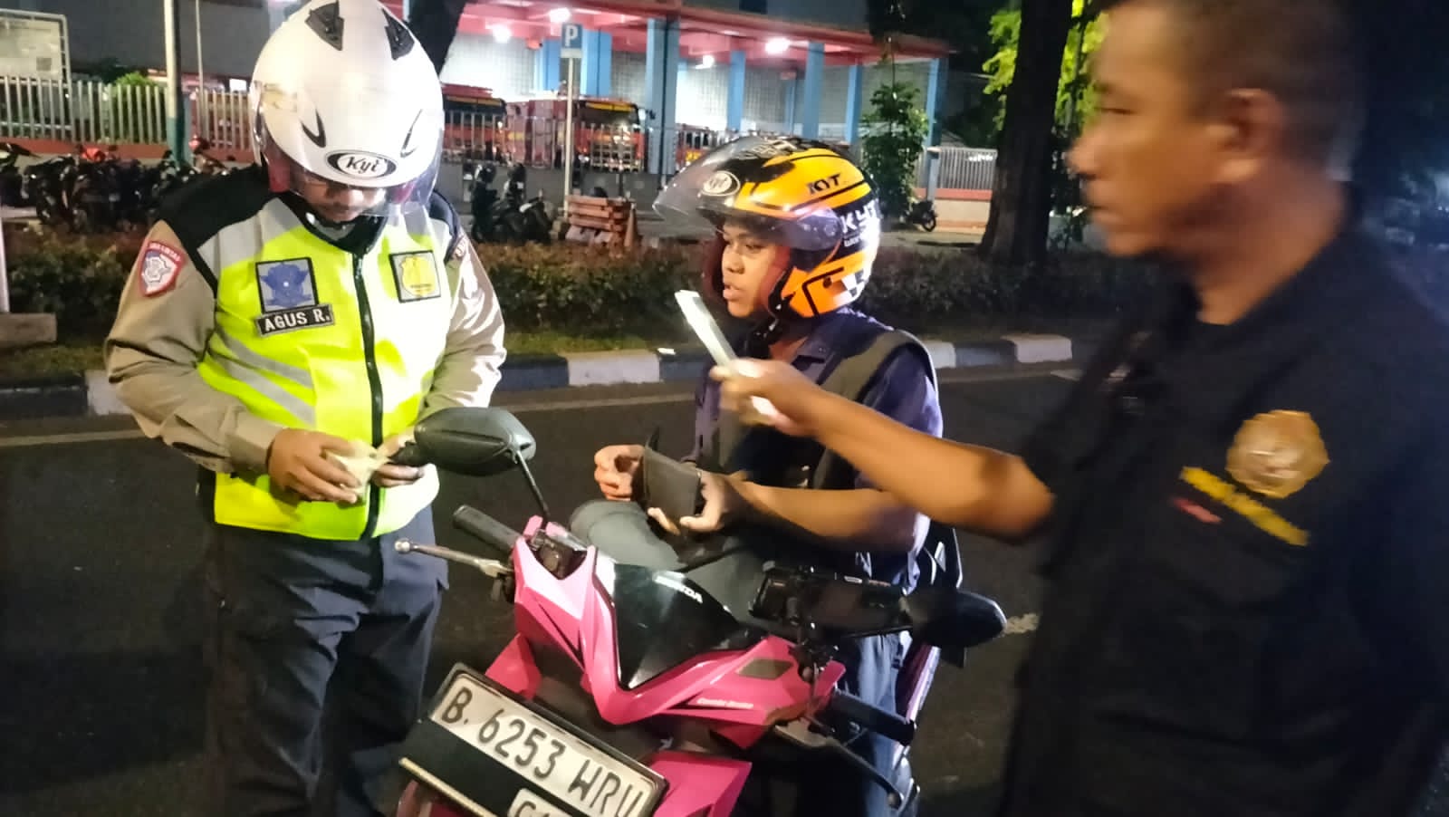 Polsek Senen Gelar Operasi Kejahatan Jalanan, Hasil Razia Nihil Pelanggaran