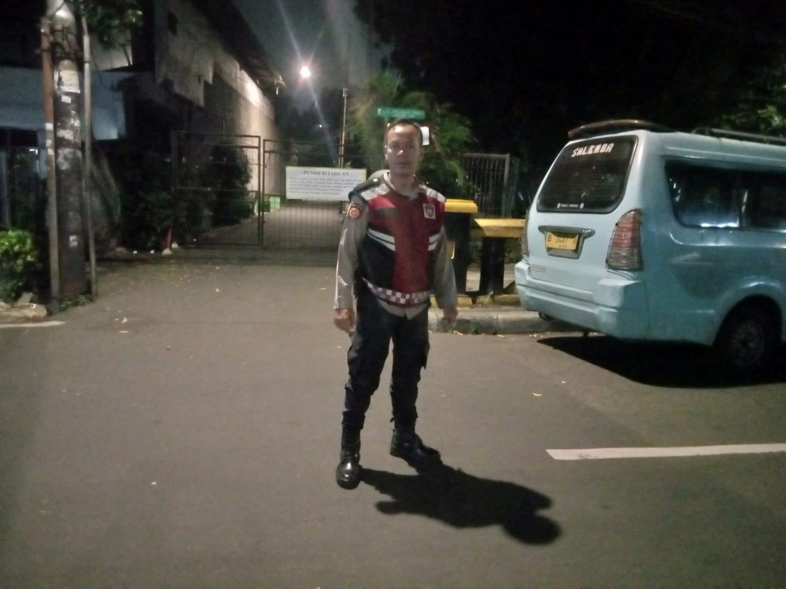 Polisi Perketat Strong Point Jelang Pagi di Senen, Antisipasi Tawuran dan Kejahatan Jalanan