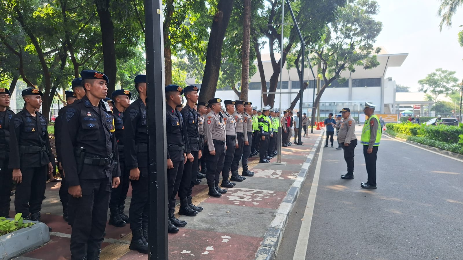 Polri Kerahkan 104 Personel Amankan Pertunjukan Musik Bigu Fest di Stadion Madya GBK