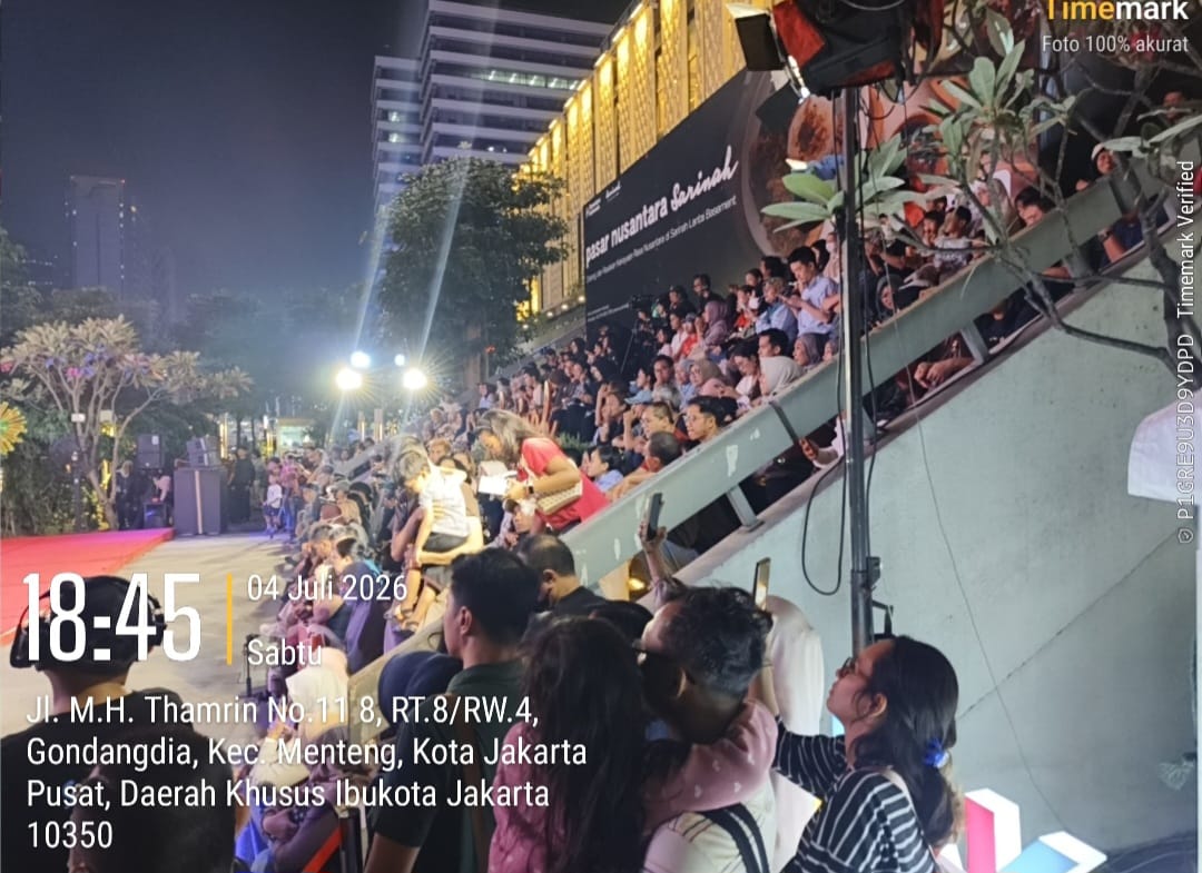 Polsek Metro Menteng Amankan Jakarta World Folklore Festival 2026 di Sarinah