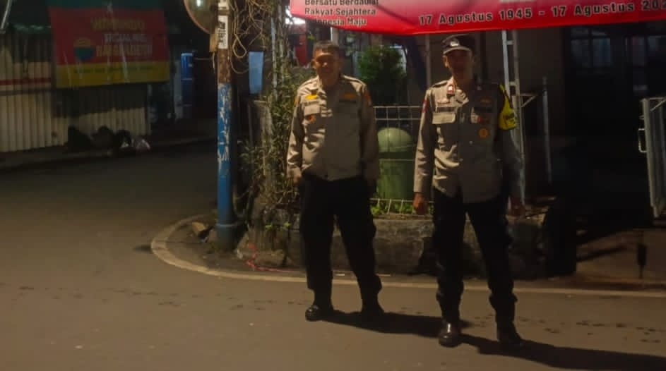Patroli Dini Hari di Senen, Polisi Perkuat Strong Point Antisipasi Tawuran dan Begal