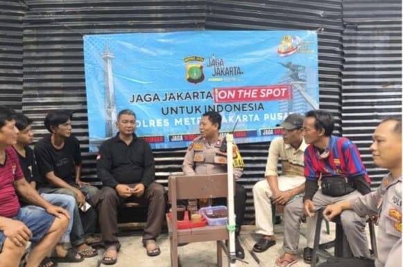 Jaga Jakarta On The Spot, Langkah Preventif Polsek Cempaka Putih Wujudkan Lingkungan Kondusif