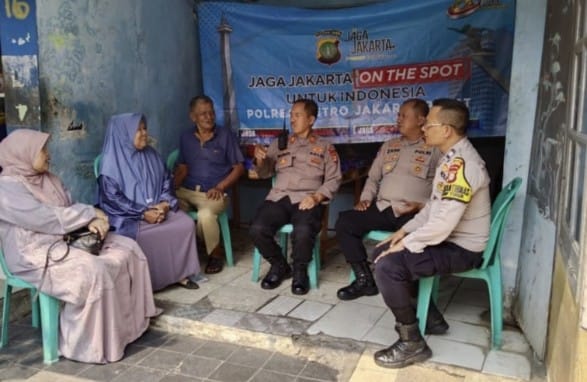 Sinergi Polisi dan Warga, Jaga Jakarta On The Spot Perkuat Keamanan Lingkungan di Cempaka Putih