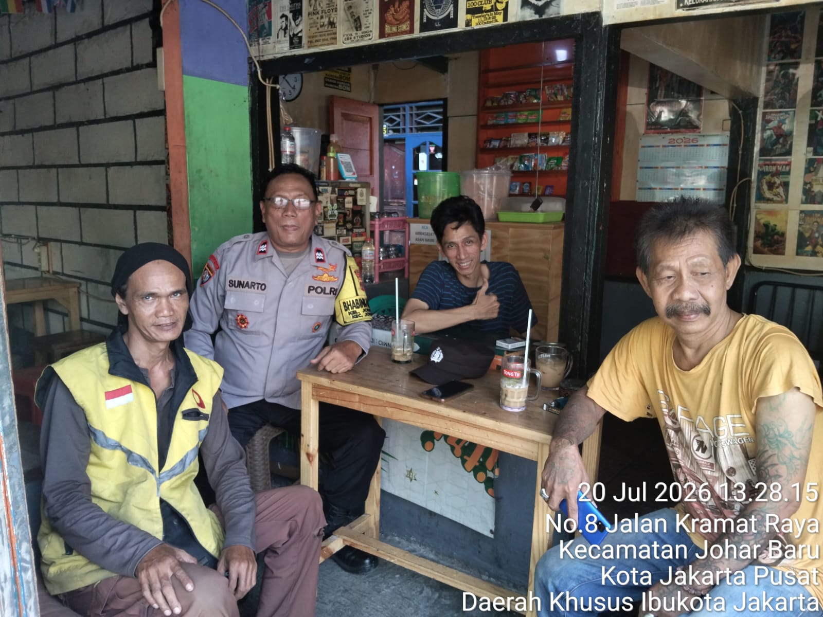 Polsek Johar Baru Perkuat Kemitraan dengan Warga Demi Ciptakan Kamtibmas Kondusif