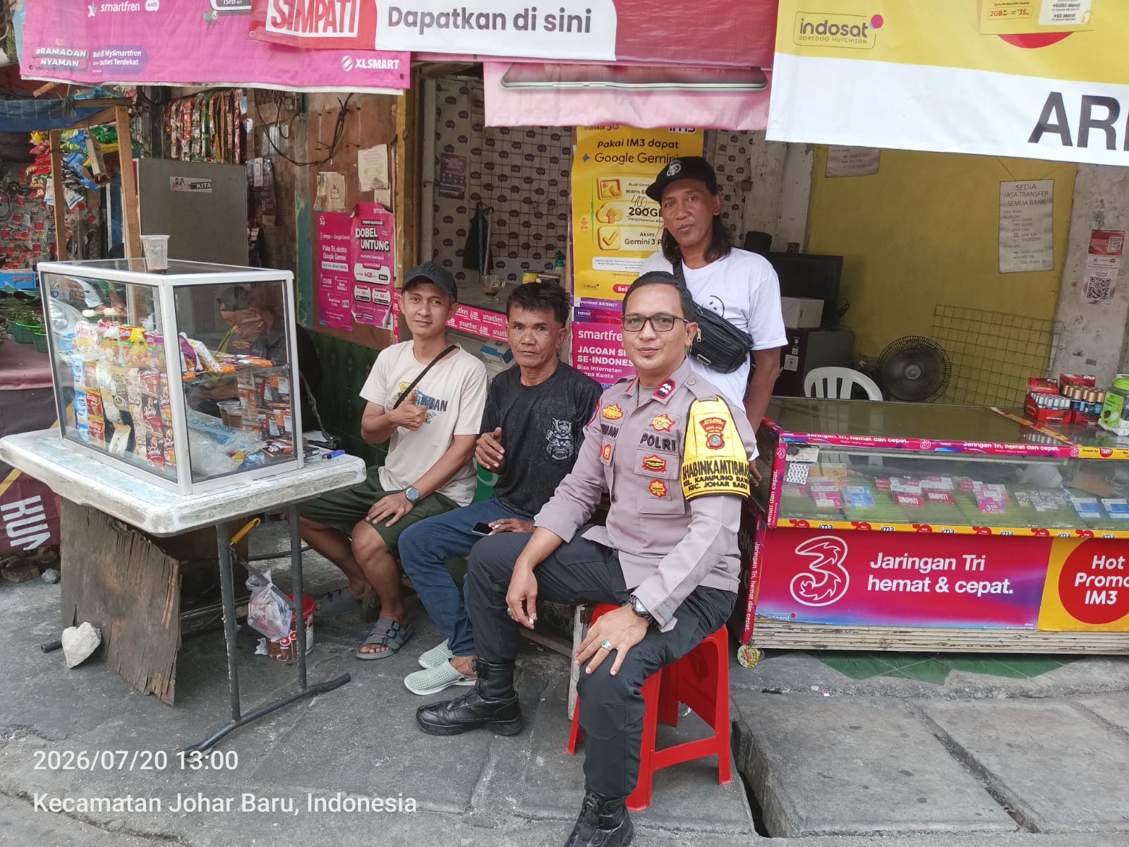 Cooling System dan Sambang Warga, Polsek Johar Baru Ajak Masyarakat Perkuat Kamtibmas