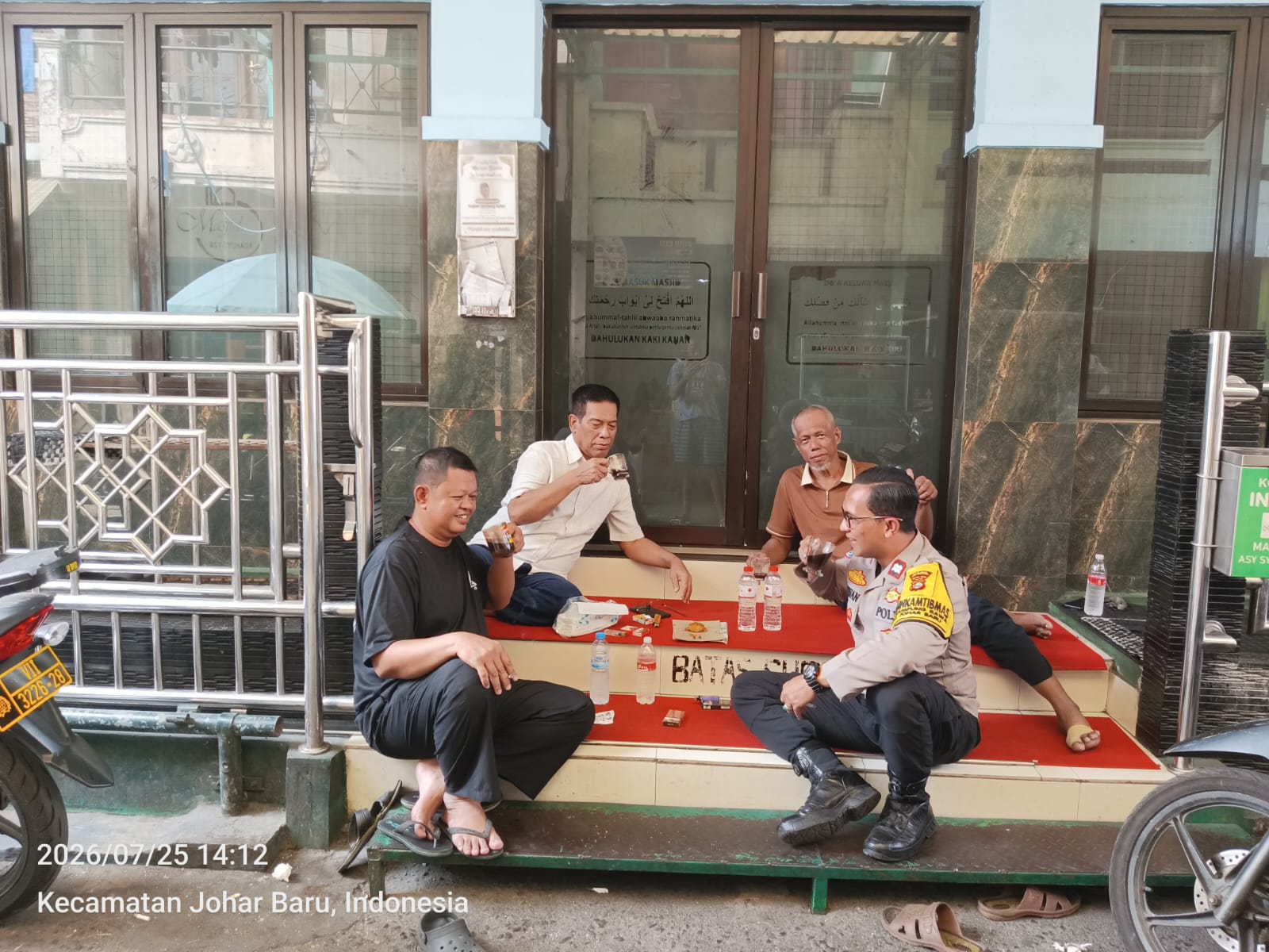 Cooling System dan DDS Sambang, Polsek Johar Baru Perkuat Sinergi Kamtibmas Bersama Warga Kampung Rawa