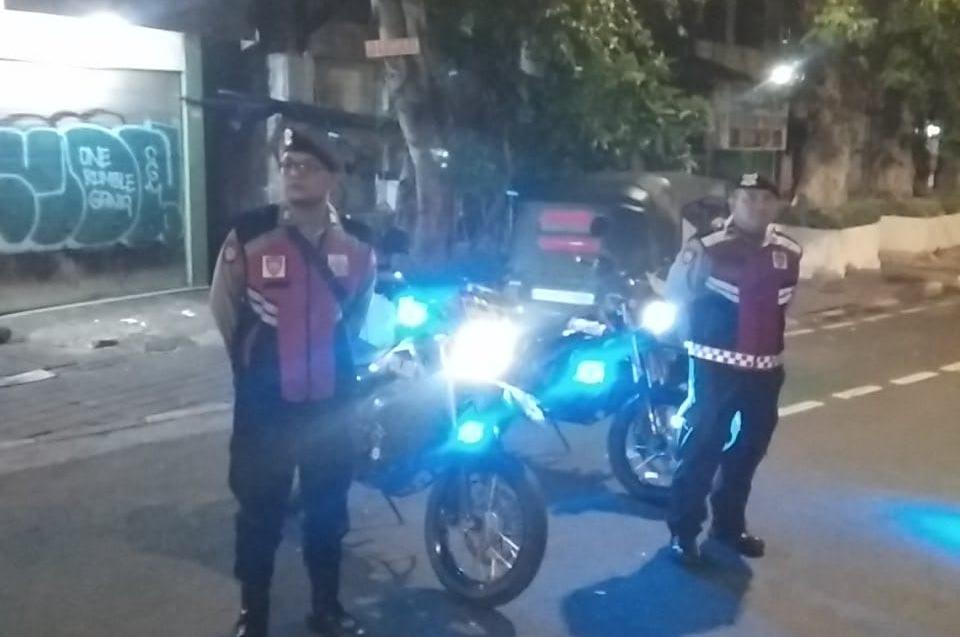 Patroli Strong Point di Titik-titik Rawan Guantibmas, Polisi Antisipasi Kejahatan Jalanan dan Tawuran
