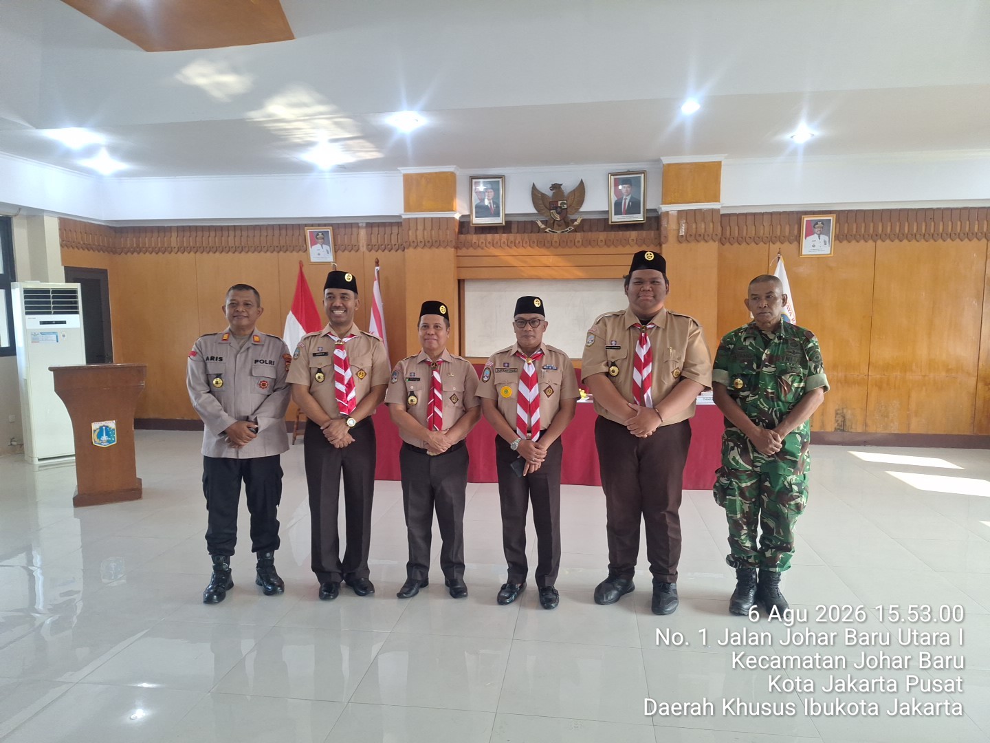 Perkuat Pembinaan Generasi Muda, Pengurus Pramuka Johar Baru Masa Bakti 2026–2029 Resmi Dikukuhkan