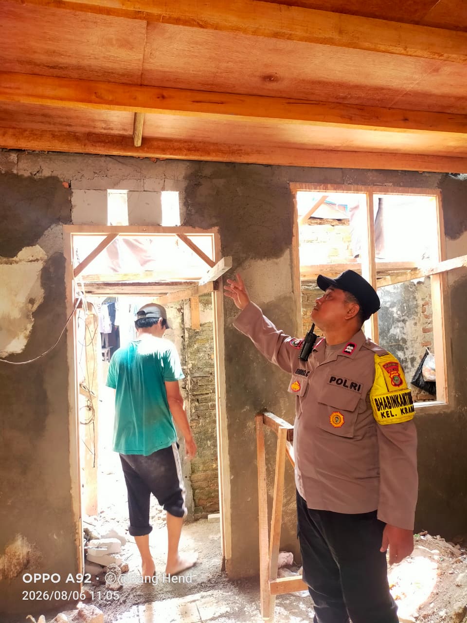 Bedah Rumah Sambut HUT ke-81 RI di Kramat Capai Progres 72 Persen