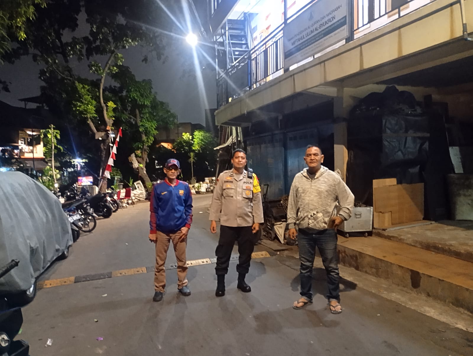 Respon Cepat Polisi Tindak Lanjuti Laporan Warga Kwitang Terkait Gangguan Kamtibmas/Kebisingan