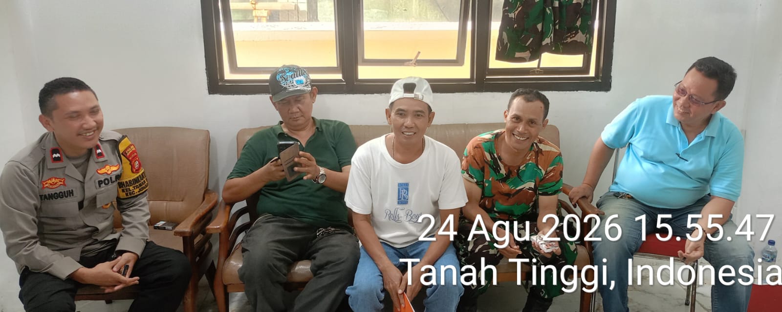 Tiga Pilar Tanah Tinggi Satukan Langkah, Perkuat Deteksi Dini Gangguan Kamtibmas