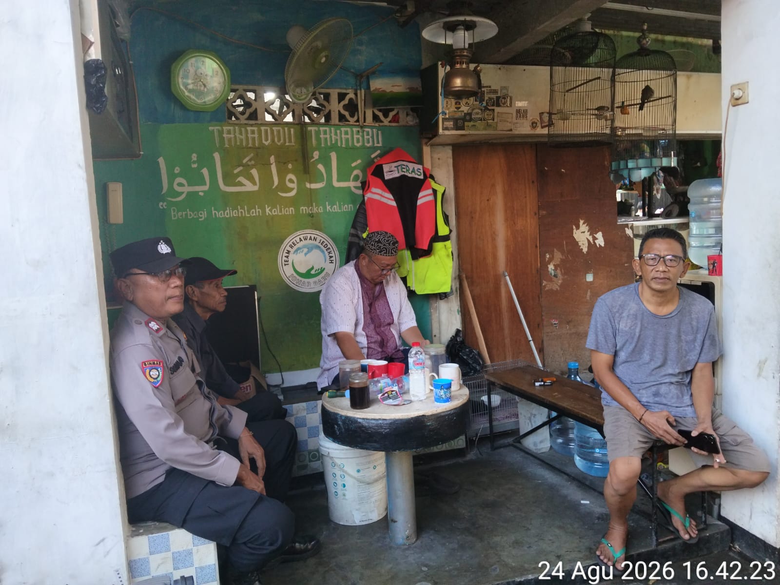 Dekat dengan Warga, Polsek Johar Baru Perkuat Deteksi Dini Kamtibmas di RW 11