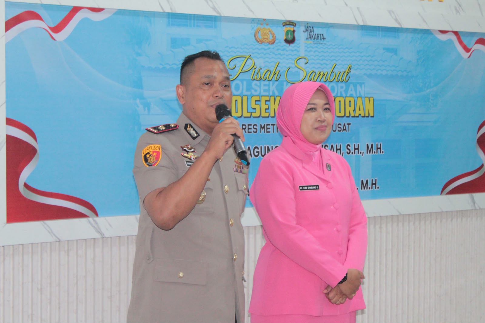 Estafet Kepemimpinan Polsek Kemayoran, Kompol Bambang Santoso Resmi Lanjutkan Pengabdian Kompol Agung