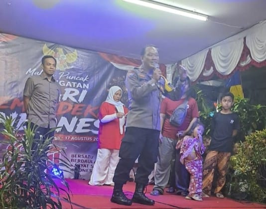 Rayakan Kemerdekaan, Polisi Perkuat Sinergi dan Kamtibmas Bersama Warga Cempaka Putih Barat