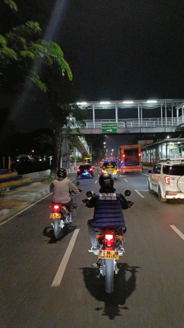 Tingkatkan Patroli Mobile Polsek Sawah Besar Gandeng Pot-Mas” Cegah Gangguan Kamtibmas Di Jalanan