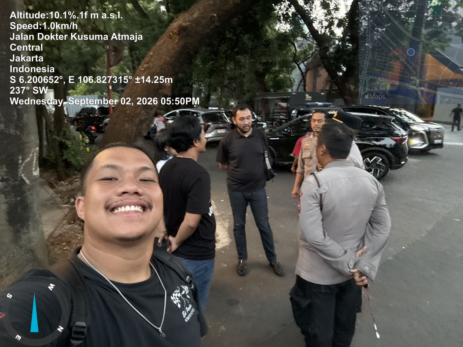 Polsek Metro Menteng Respons Cepat Laporan 110 soal Debt Collector di Taman Lawang Menteng