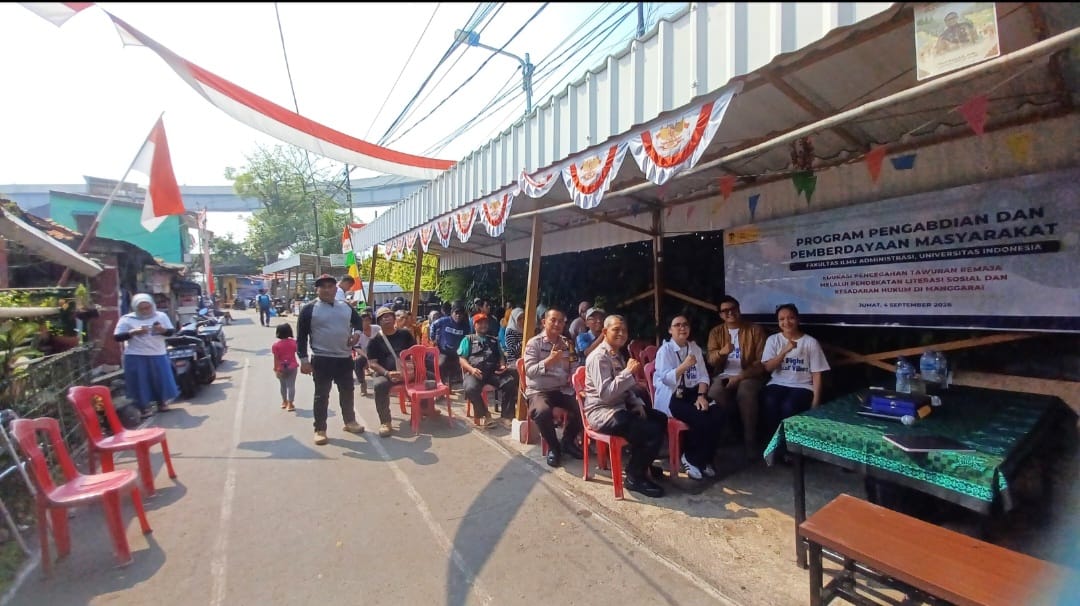 Cegah Tawuran Remaja, Polsek Metro Menteng dan Universitas Indonesia Perkuat Literasi Sosial di Menteng