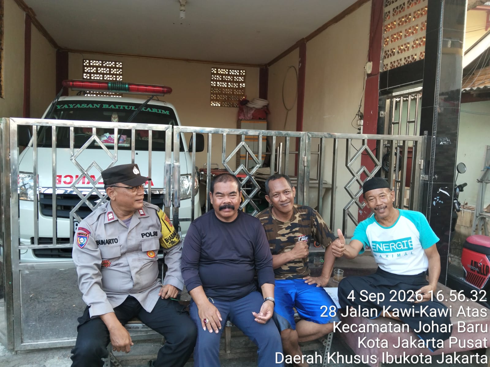 Perkuat Komunikasi dengan Warga RW 08 Johar Baru, Polisi Cegah Gangguan Kamtibmas Sejak Dini
