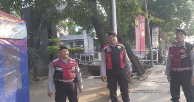 Polisi Hadir di Titik Rawan, Strong Point Digelar untuk Jaga Kamtibmas Cempaka Putih
