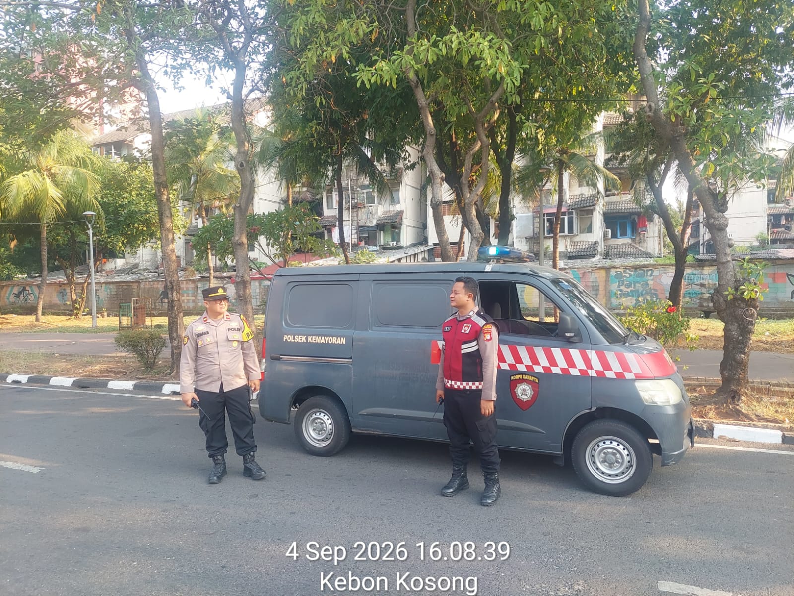 Sore Hari Jadi Sasaran, Polisi Bergerak Cegah Tawuran dan Kejahatan Jalanan di Kemayoran
