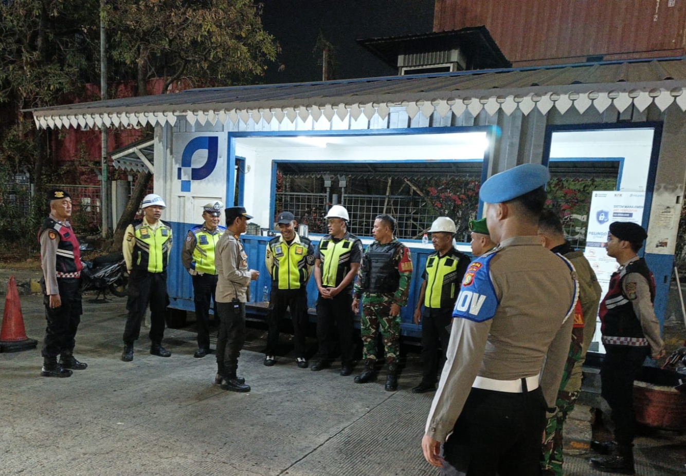 Patroli Jaga Jakarta Skala Besar, Polres Priok Bersama TNI Dan Stakeholder, Antisipasi Gangguan Kamtibmas