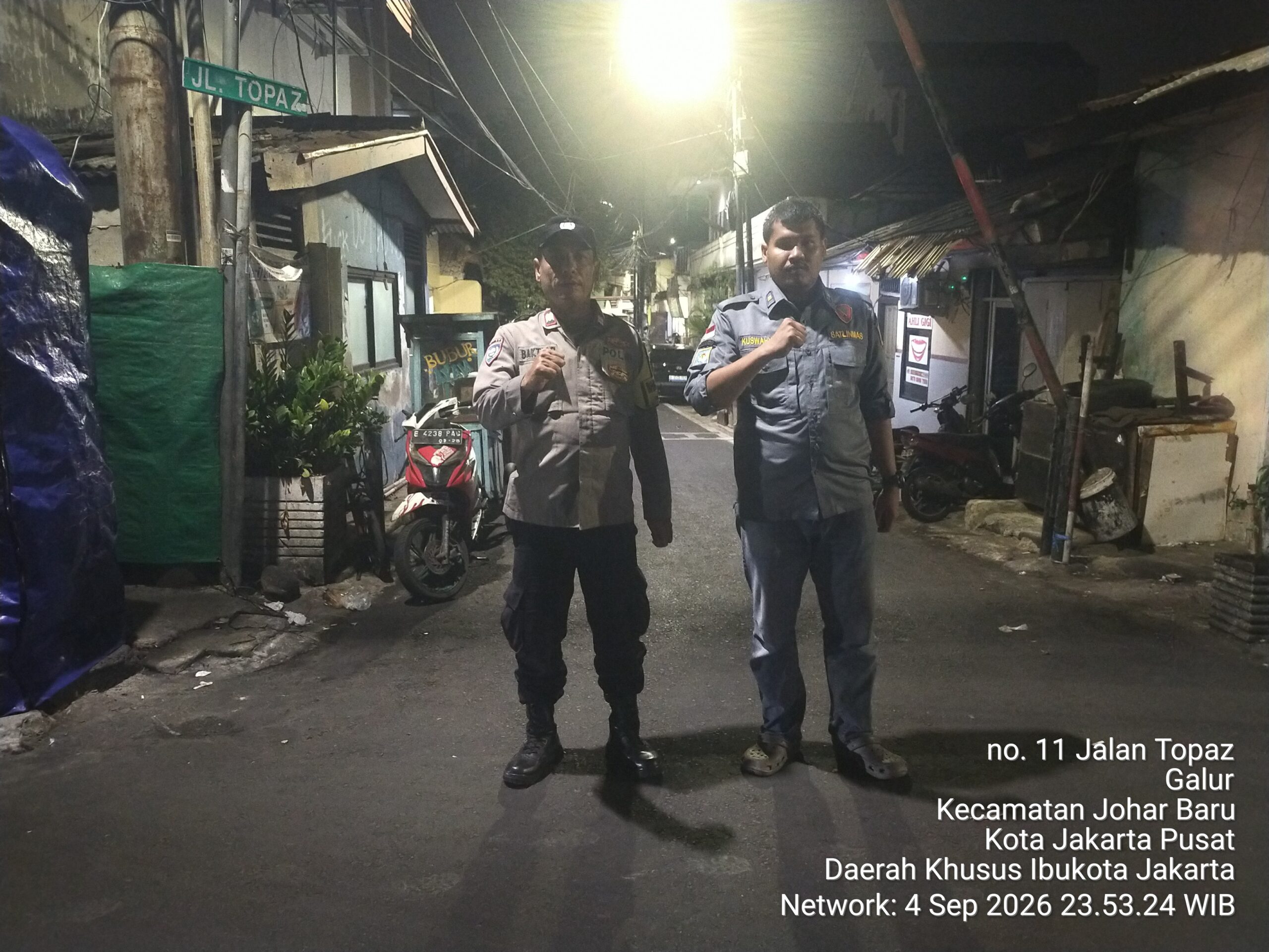 Sambang Pos Kamling, Bhabinkamtibmas Galur Ajak Warga Cegah Curanmor dan Tawuran
