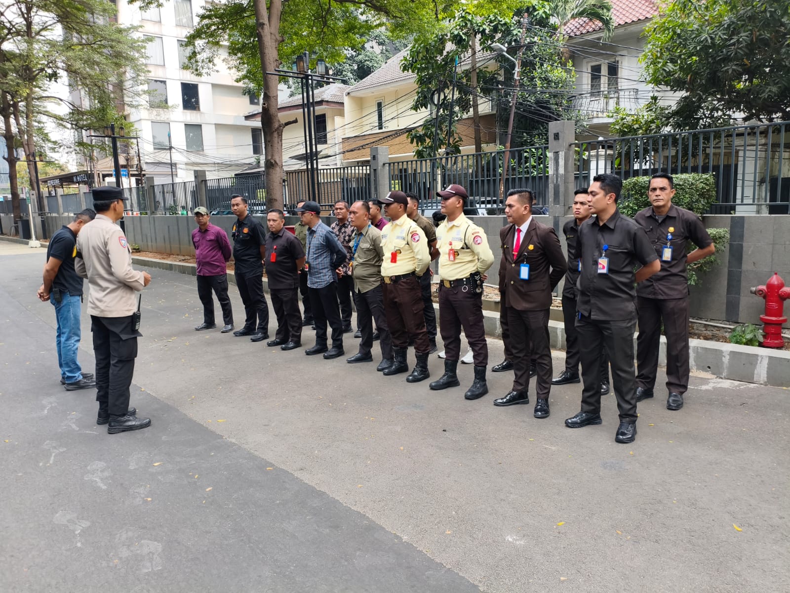Polsek Metro Tanah Abang Siapkan Pengamanan Pelayanan Unras di PT Nawasena Hijau Lestari Group